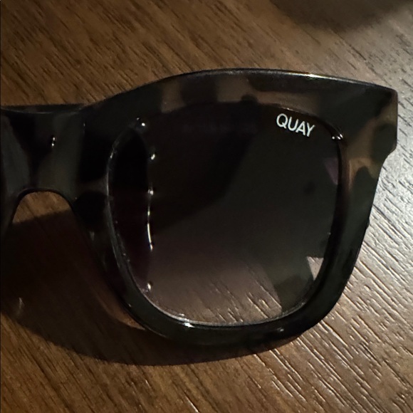 Quay Tort Black/ Black Fade Lens After Hours Square Women's Sunglasses - Picture 9 of 10